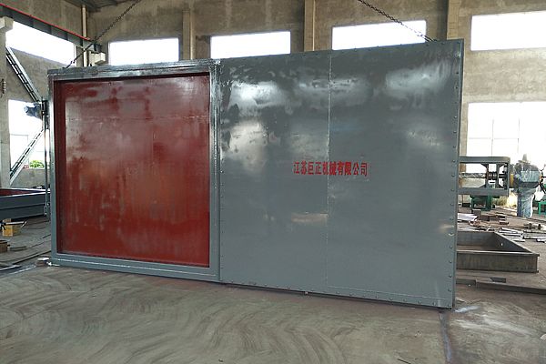 生產制作中的擋板門,了解一下