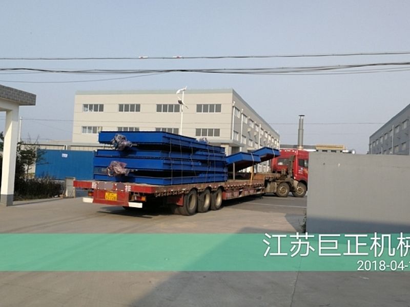 方形擋板門（寬11M）完工，發貨了