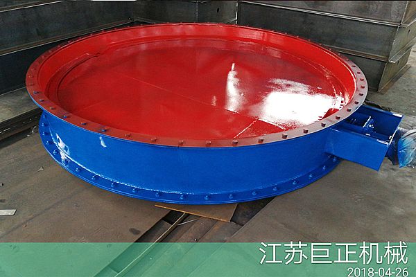 圓形擋板門(直徑260cm)制作現場總覽